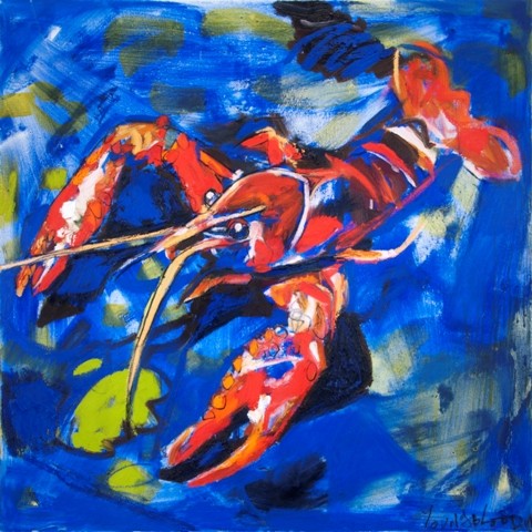 Crawfish in Habitat