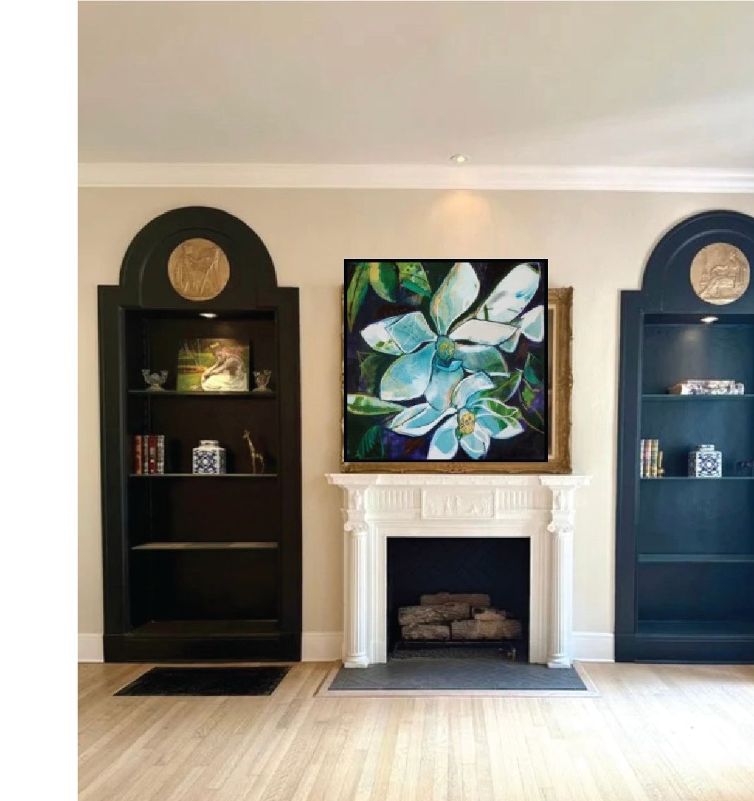 Magnolia at Night (36x36”)