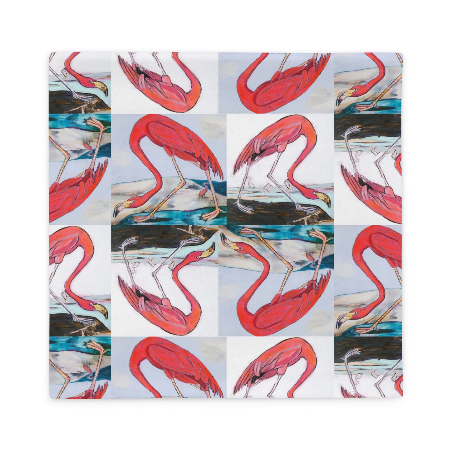 Flamingo Tango Pillow Case