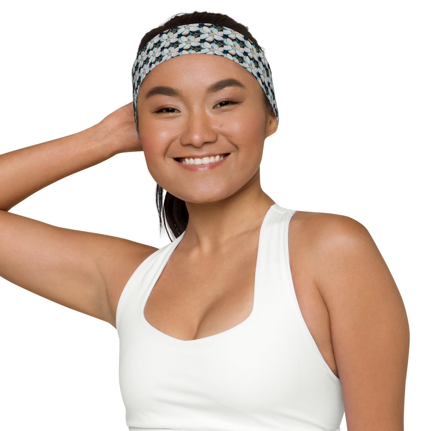 Indigo Magnolia Headband