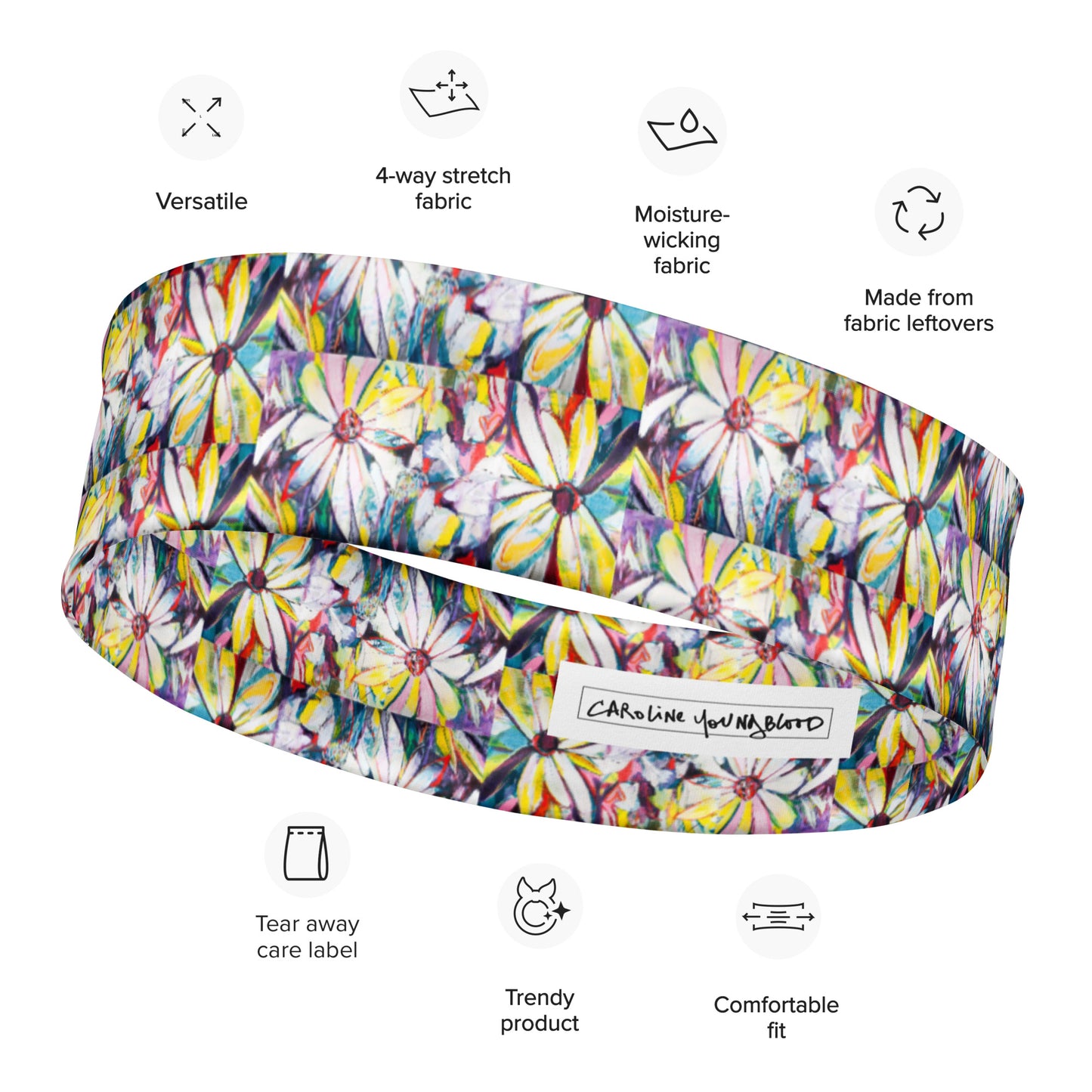 Zinnias Headband