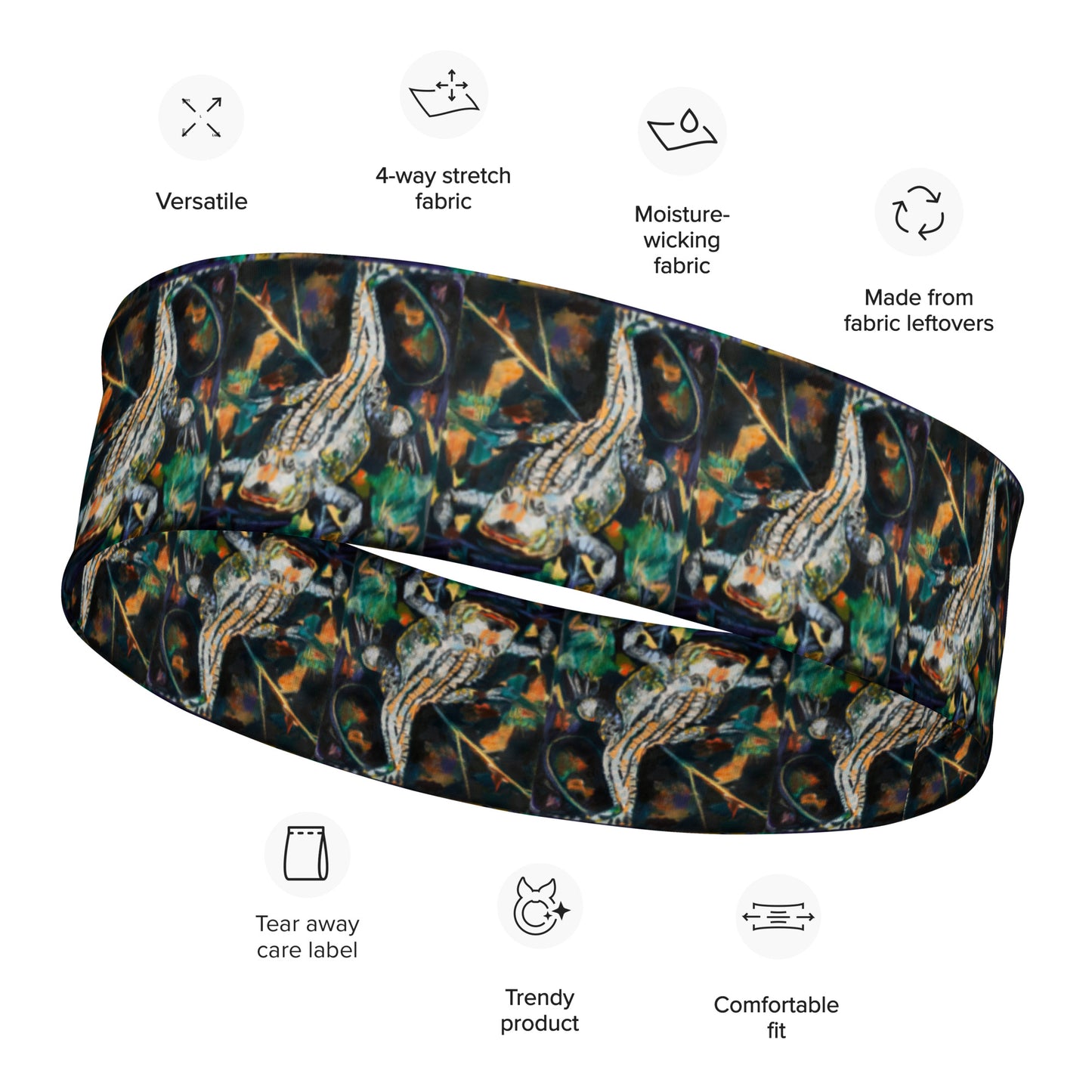 Fierce Gator Headband
