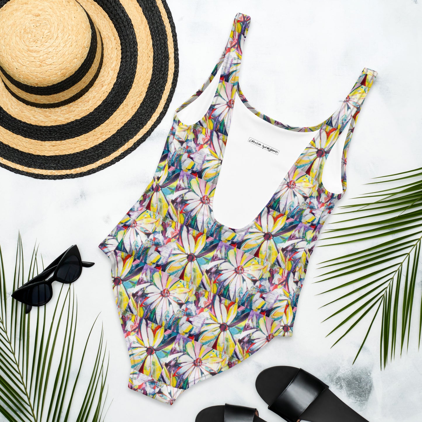 Zinnias One-Piece Swimsuit