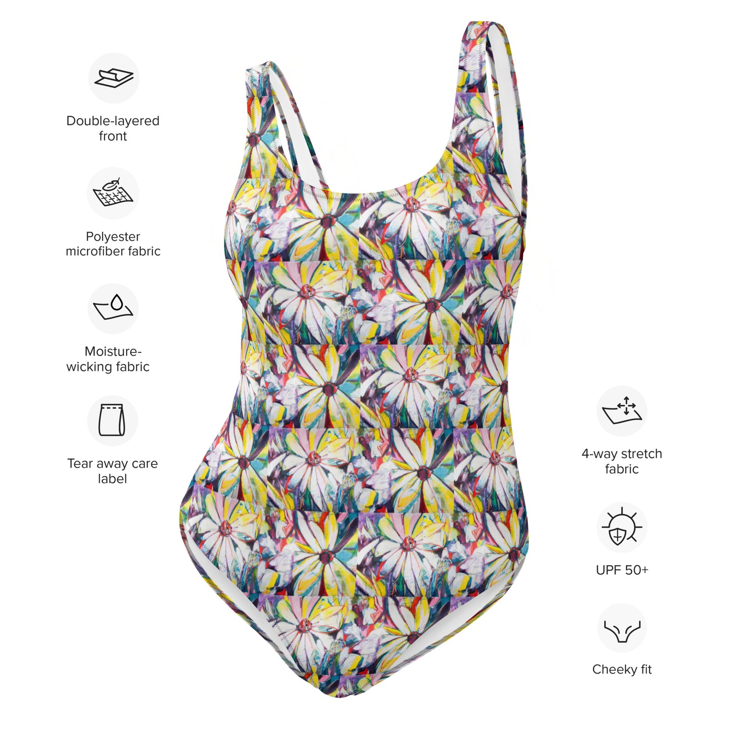 Zinnias One-Piece Swimsuit