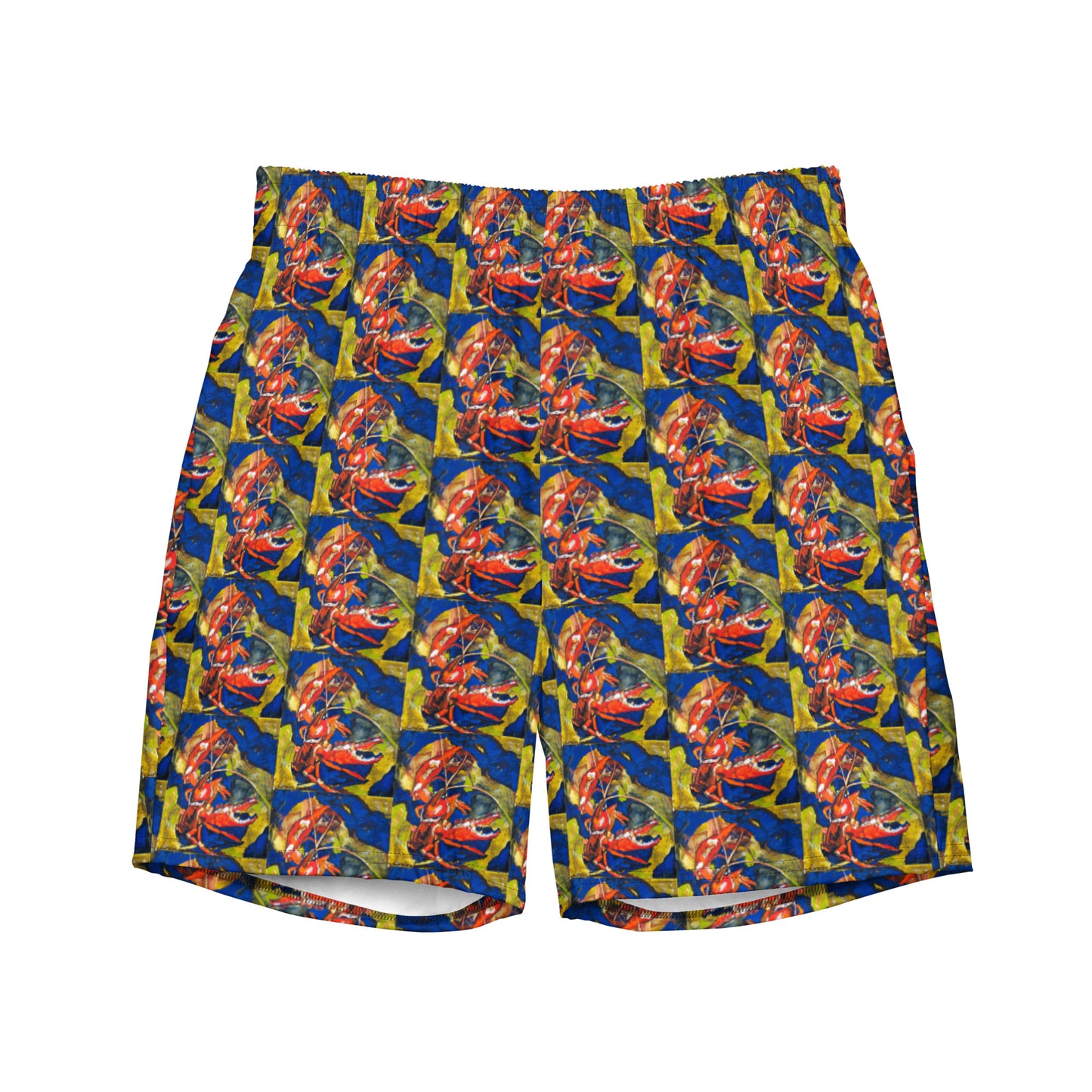 Crawfish in Habitat II Men's swim trunks