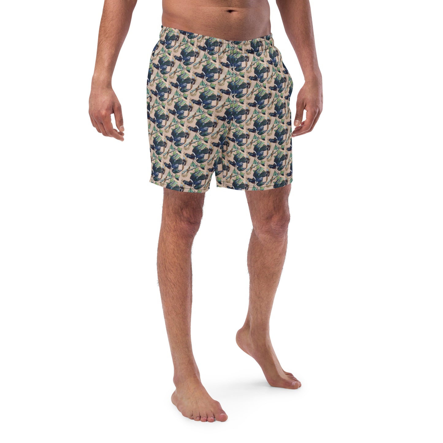 Wood Ducks Men's swim trunks