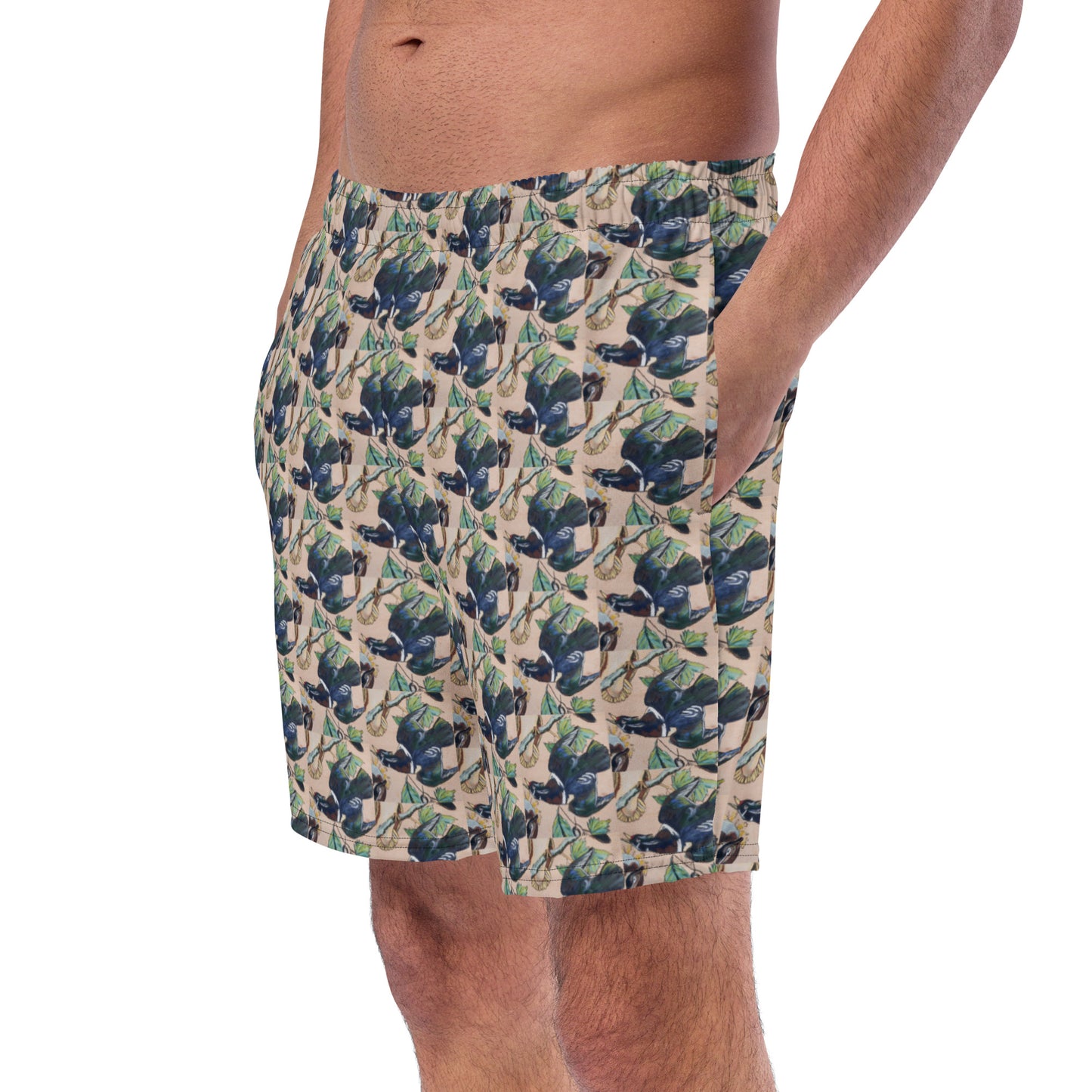 Wood Ducks Men's swim trunks