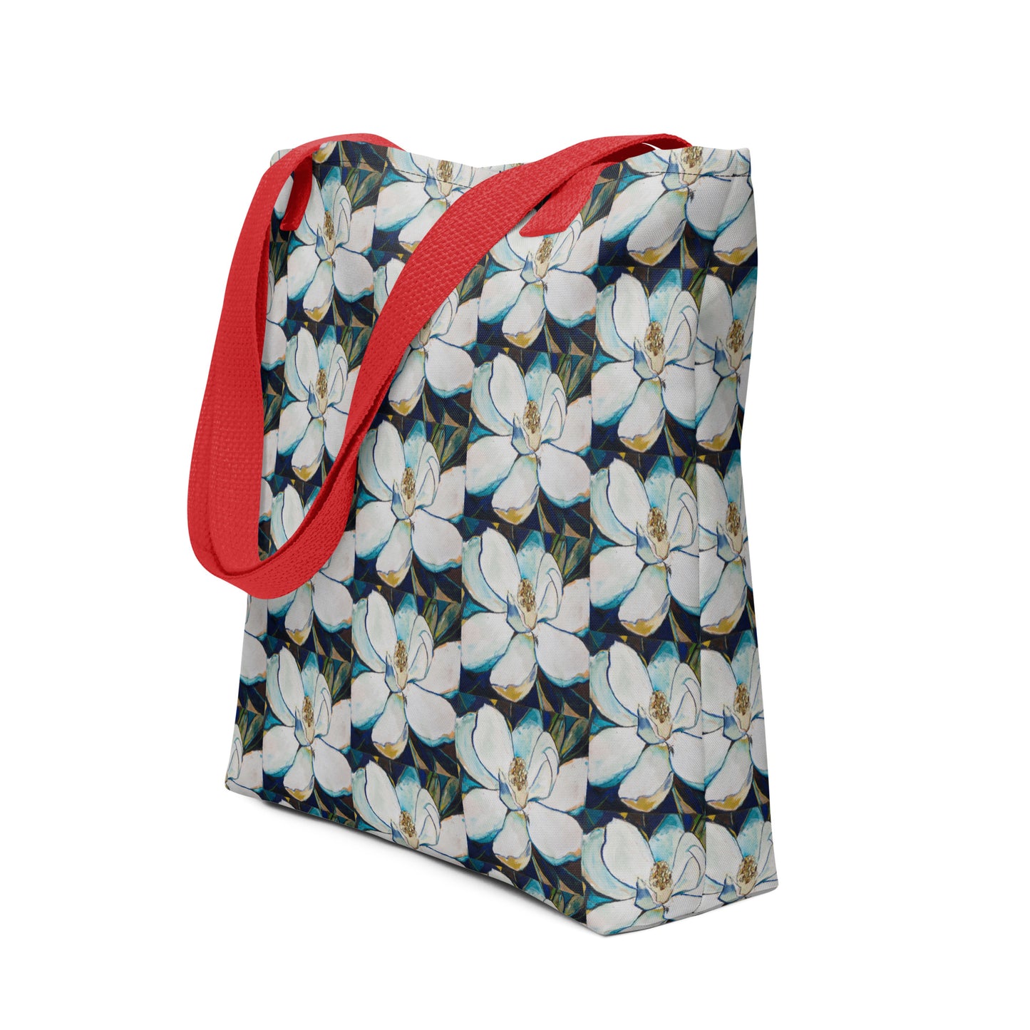 Indigo Magnolia Tote bag