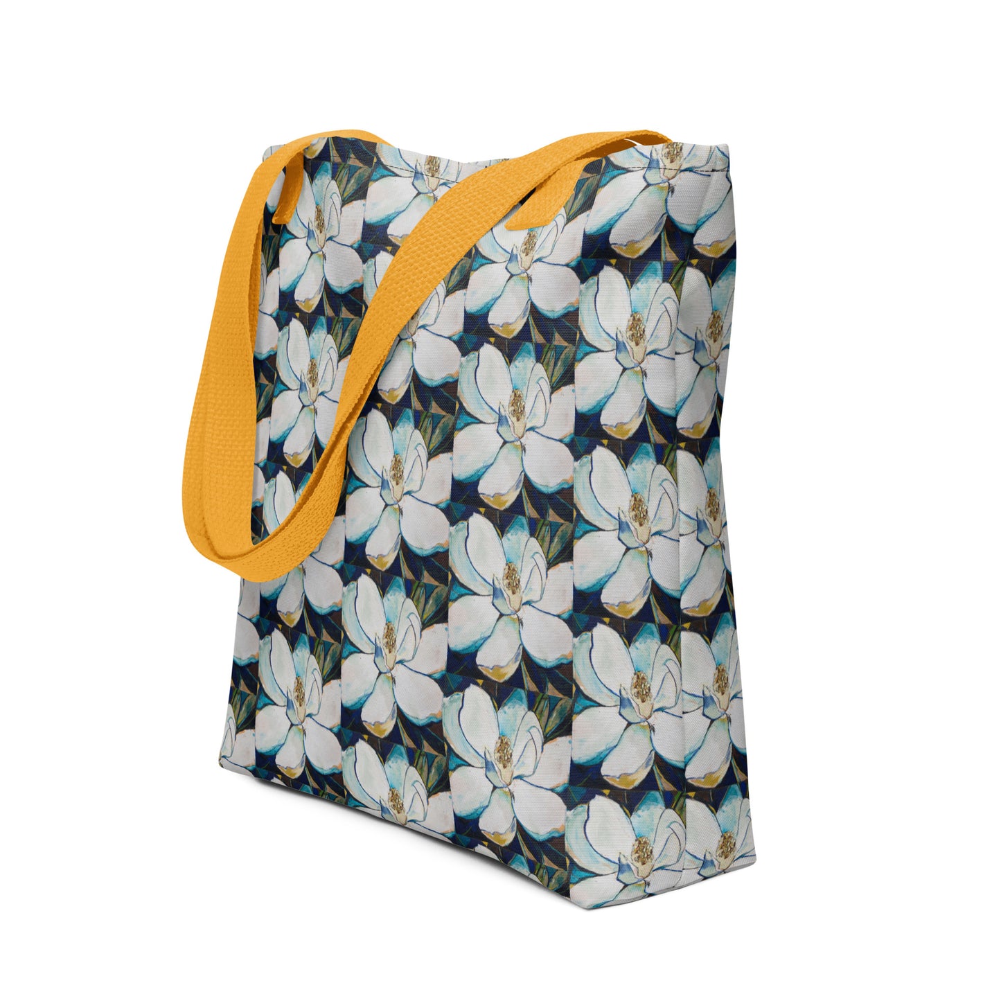 Indigo Magnolia Tote bag