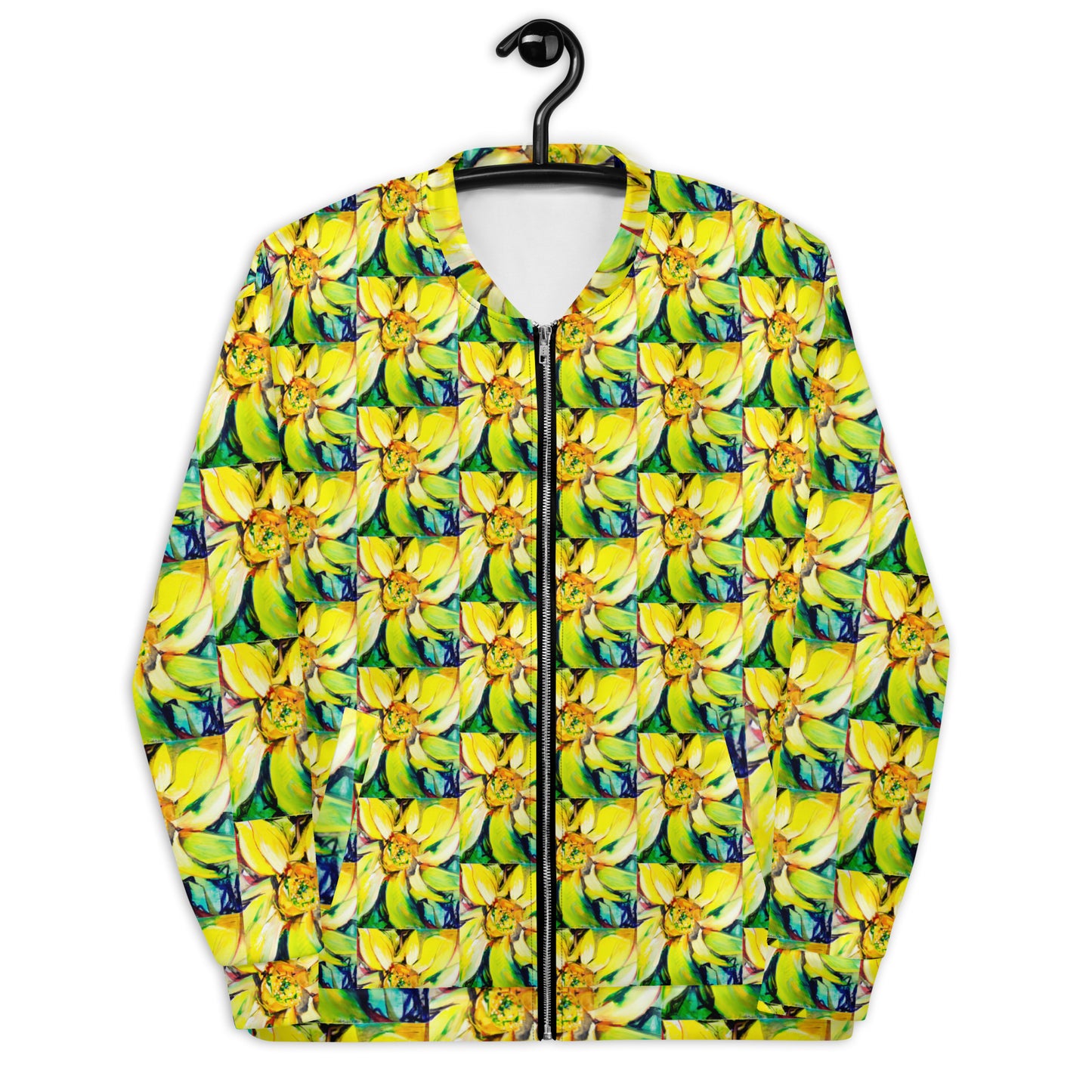 Bosco Sunflower Unisex Bomber Jacket