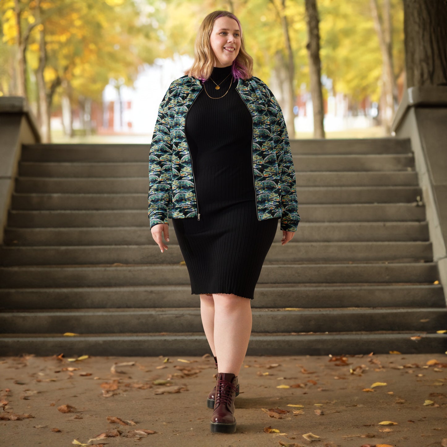 Gator Reflections Unisex Bomber Jacket