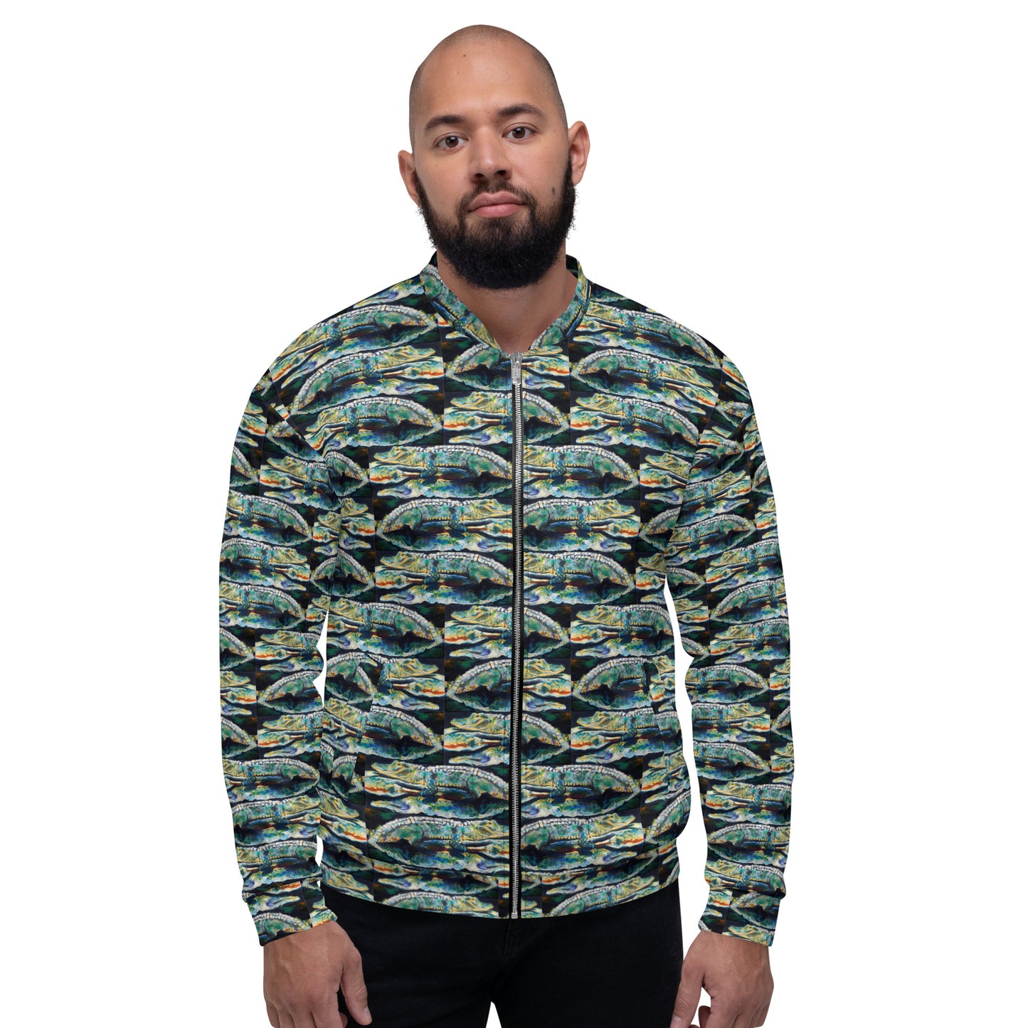Gator Reflections Unisex Bomber Jacket
