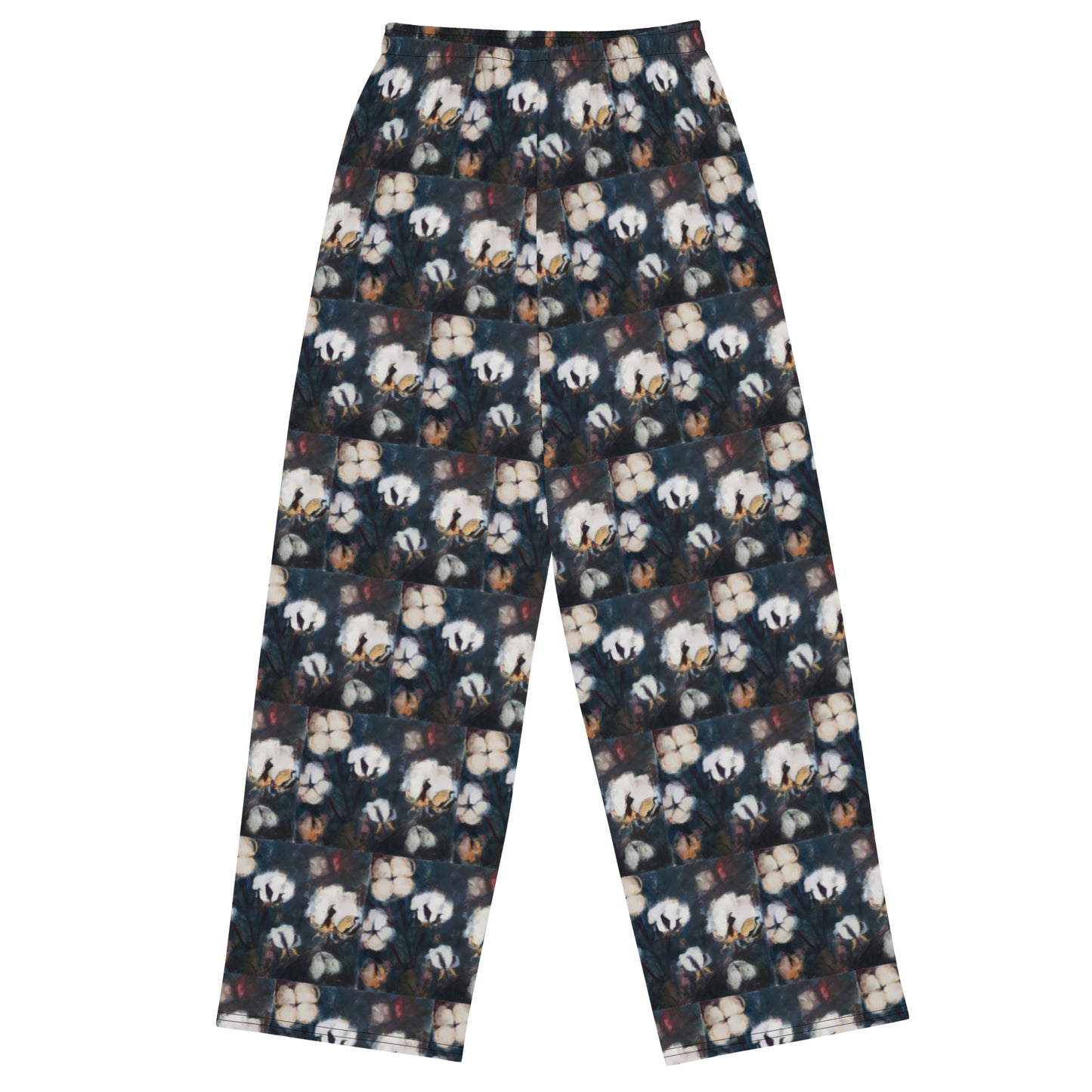 Cotton at Night All-over print unisex wide-leg pants