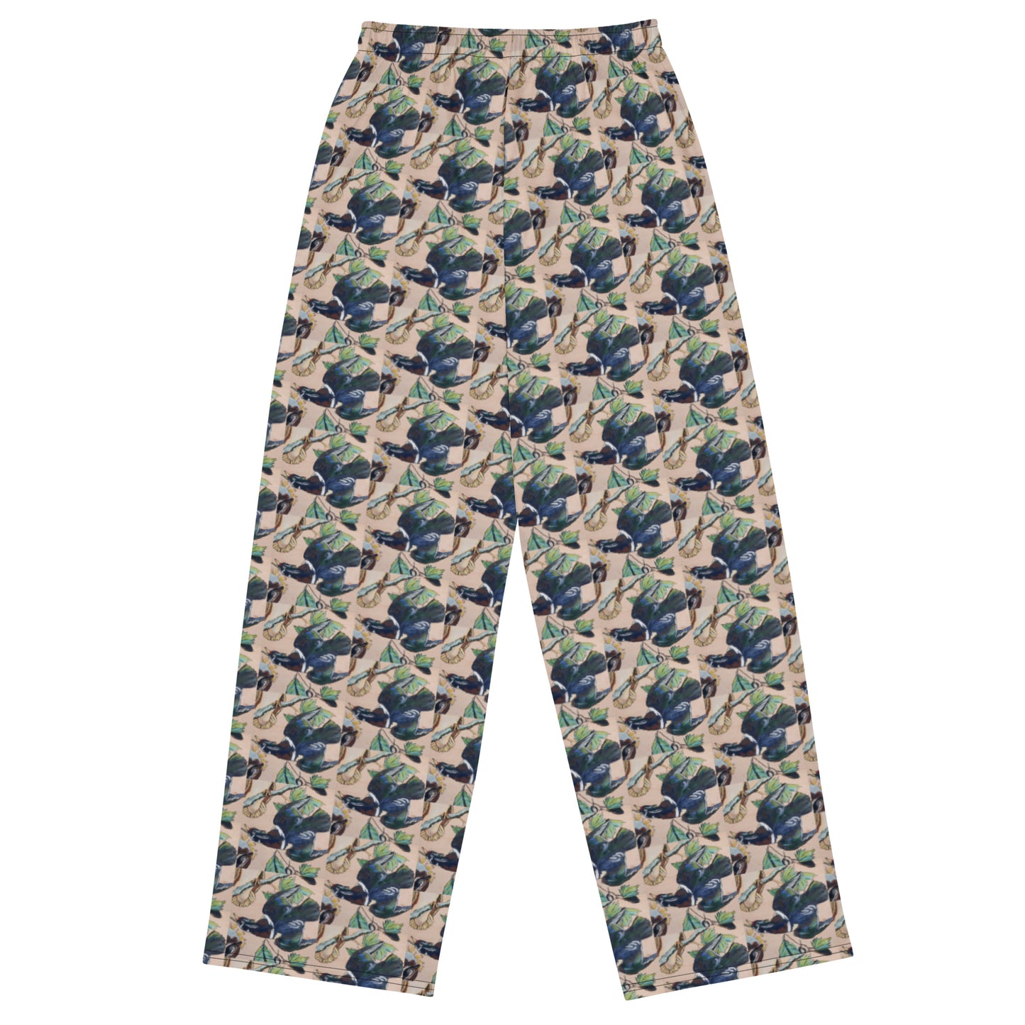 Wood Ducks All-over print unisex wide-leg pants