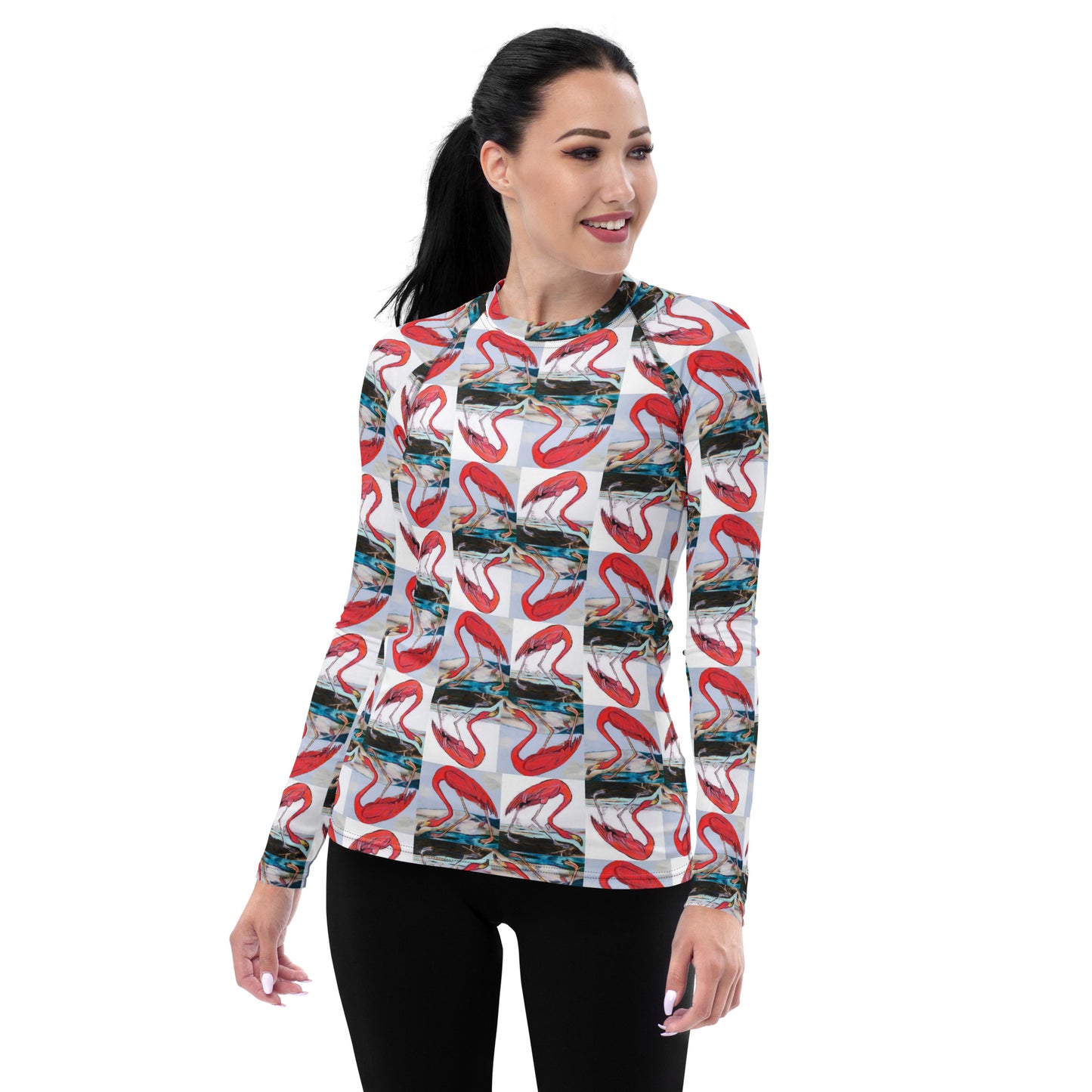 Flamingo Tango Women's Rash Guard