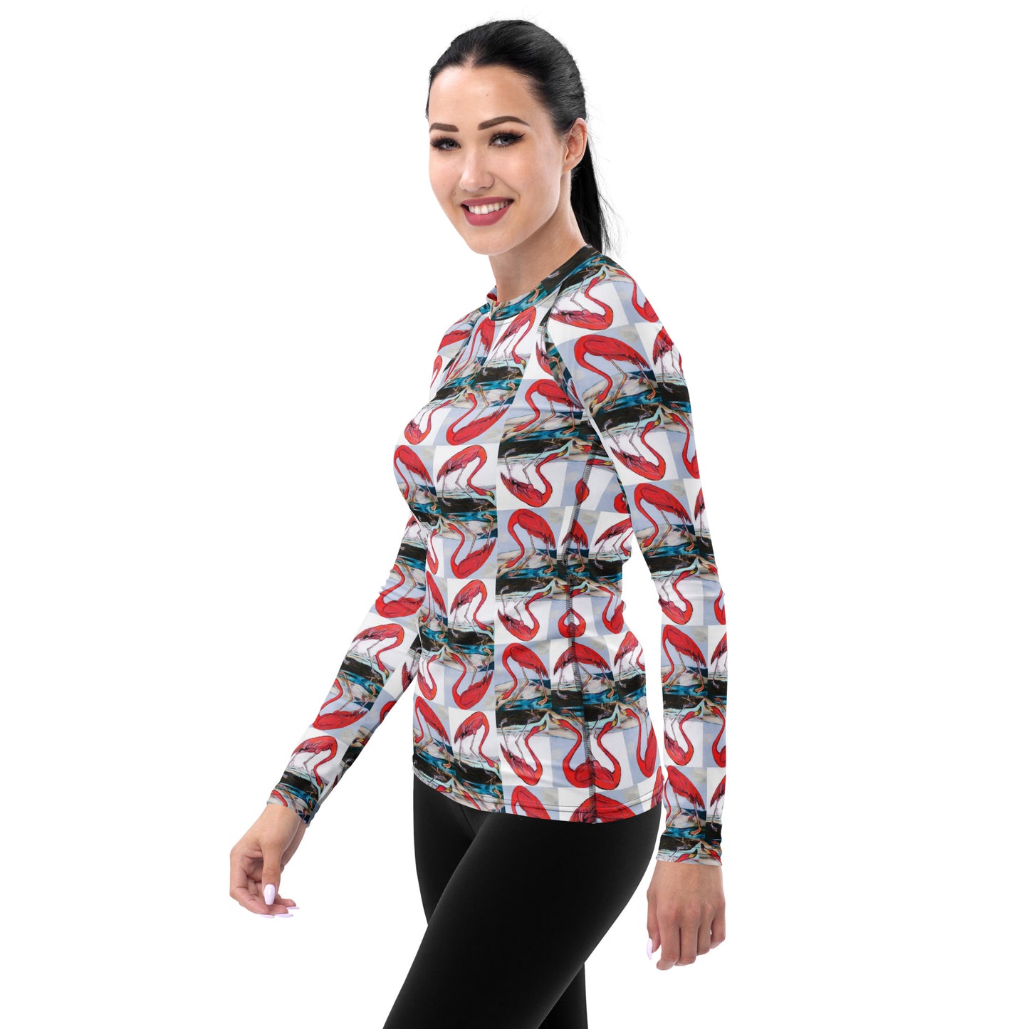 Flamingo Tango Women's Rash Guard