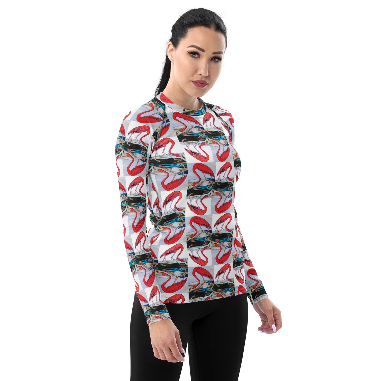 Flamingo Tango Women's Rash Guard