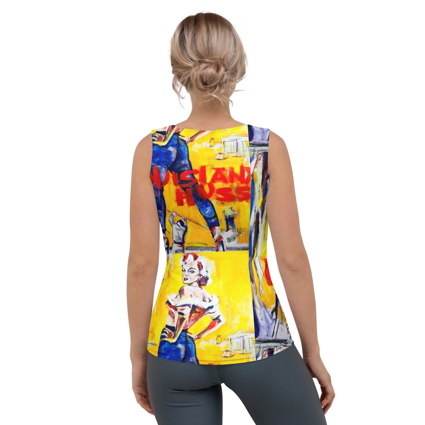 Louisiana Hussy II Sublimation Cut & Sew Tank Top
