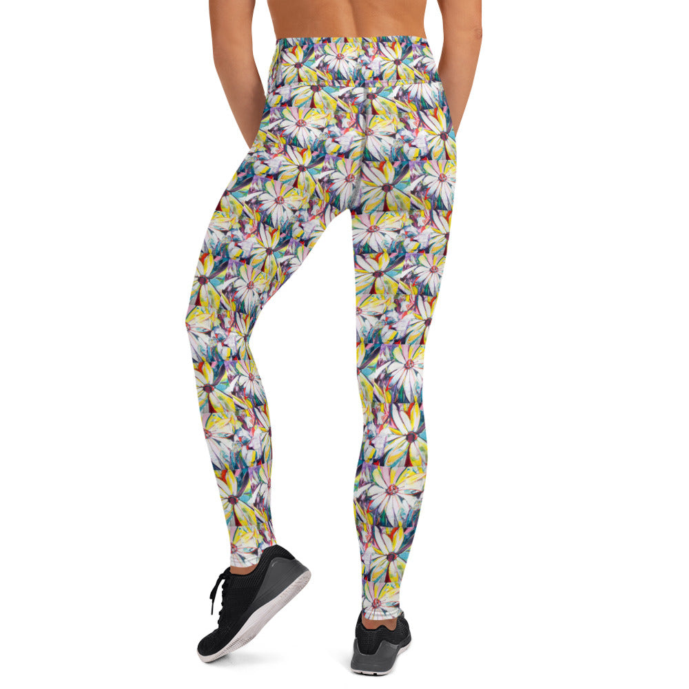 Zinnias Yoga Leggings