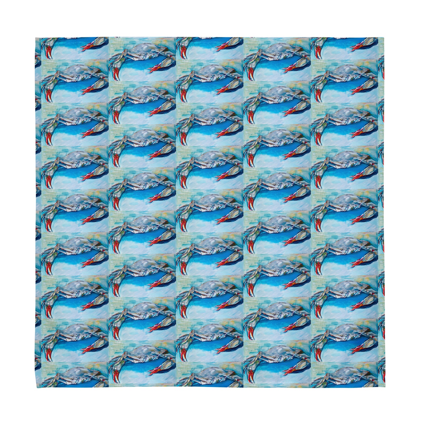 Louisiana Seafood Small Pattern Cloth napkin set