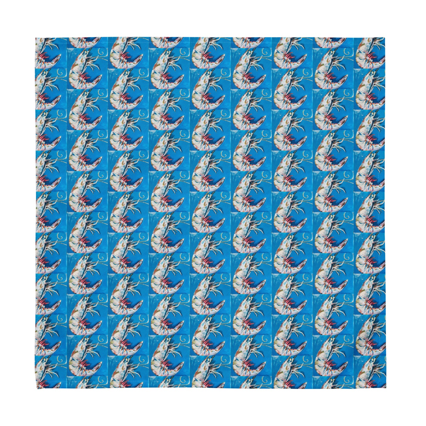 Louisiana Seafood Small Pattern Cloth napkin set