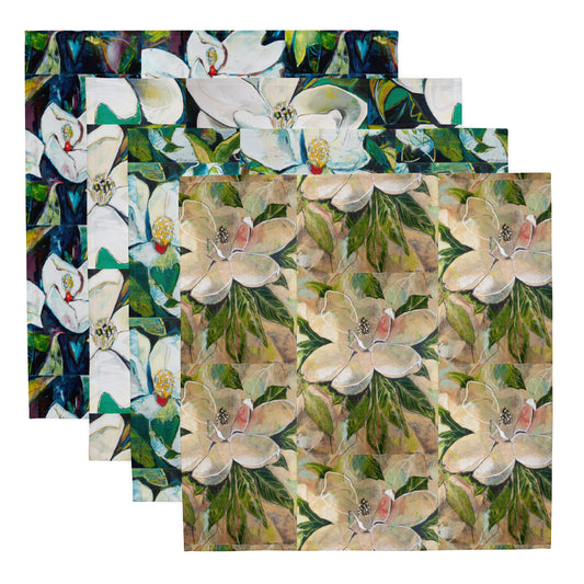 Louisiana Magnolia Cloth napkin set