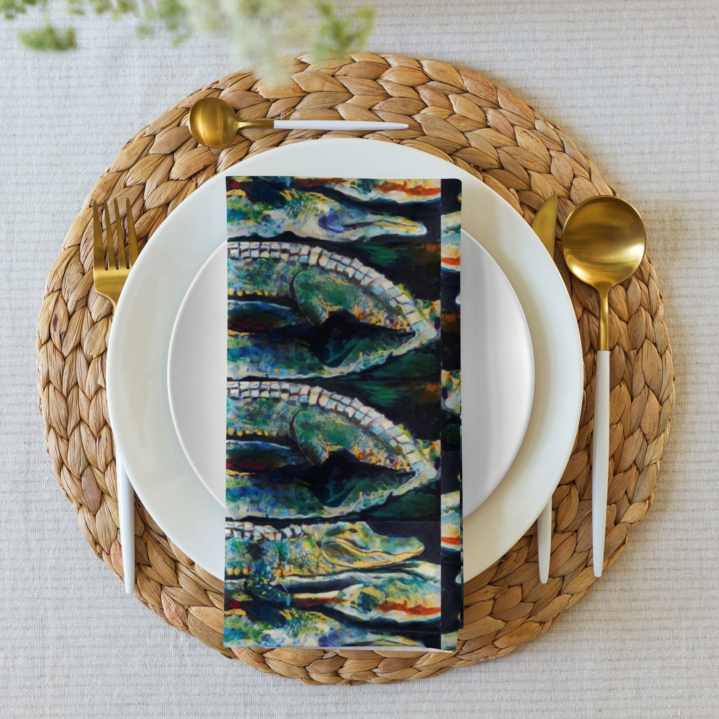 Louisiana Alligators Cloth napkin set