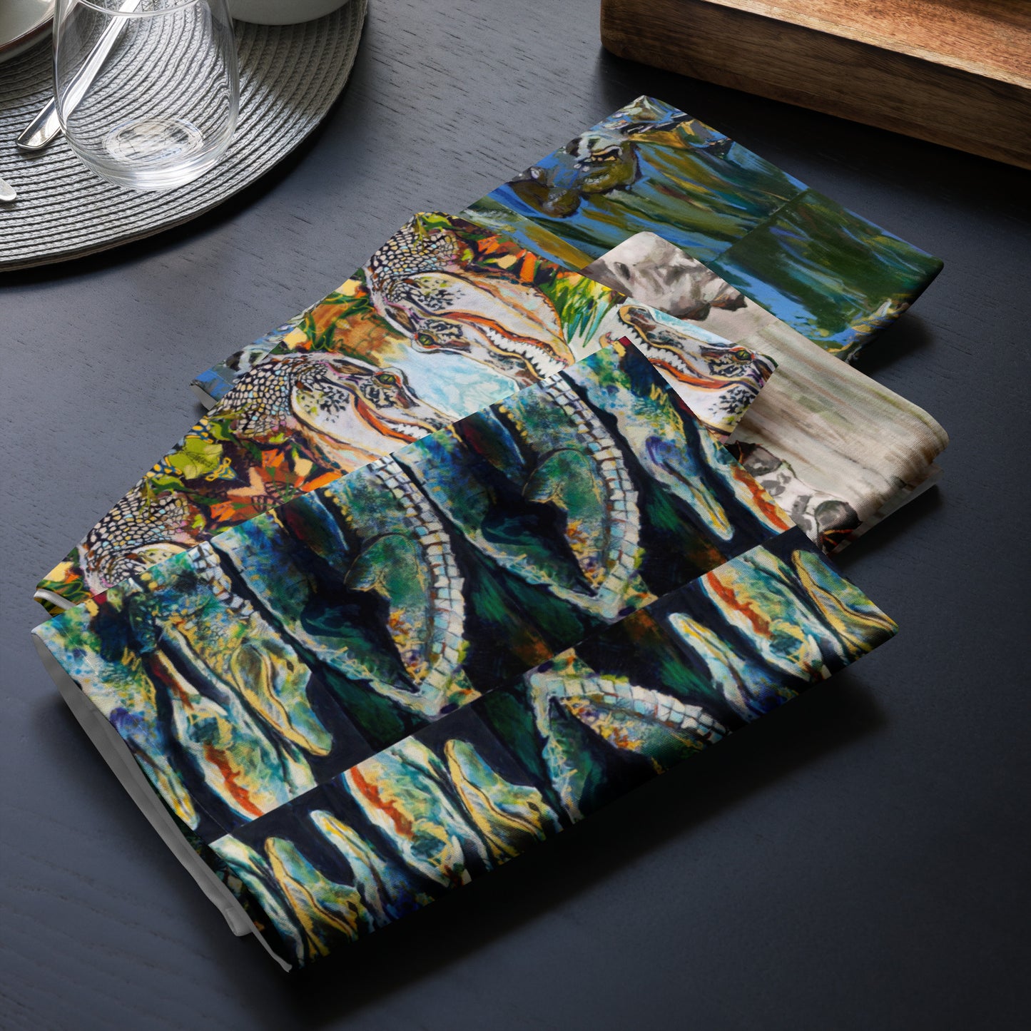 Louisiana Alligators Cloth napkin set