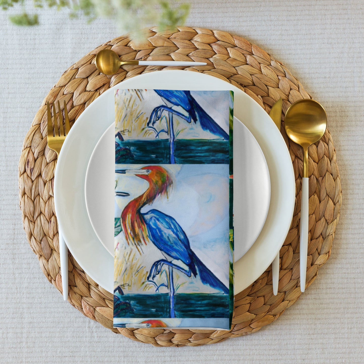 Louisiana Birds Cloth napkin set