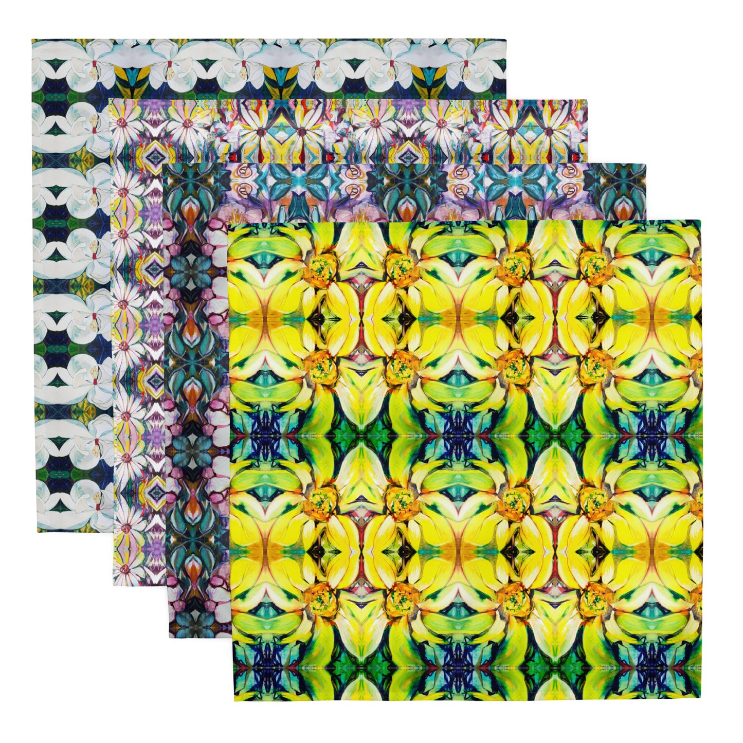 Louisiana Flowers Cloth napkin set