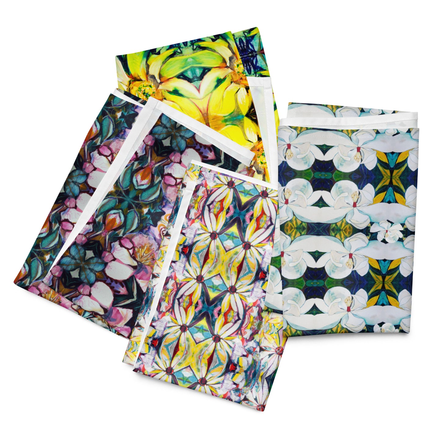 Louisiana Flowers Cloth napkin set