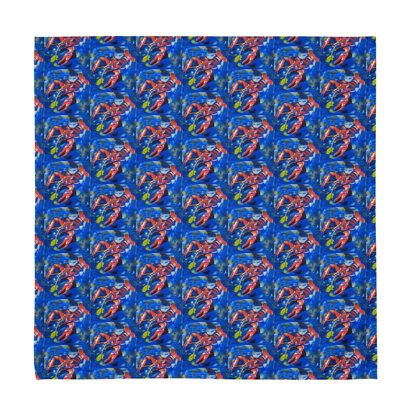 Louisiana Seafood Small Pattern Cloth napkin set