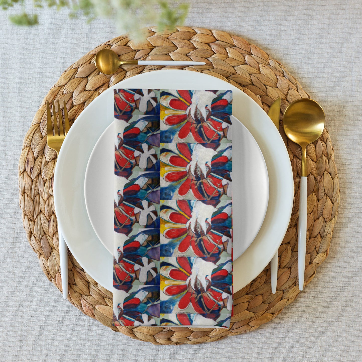 Colorful Cotton Cloth napkin set