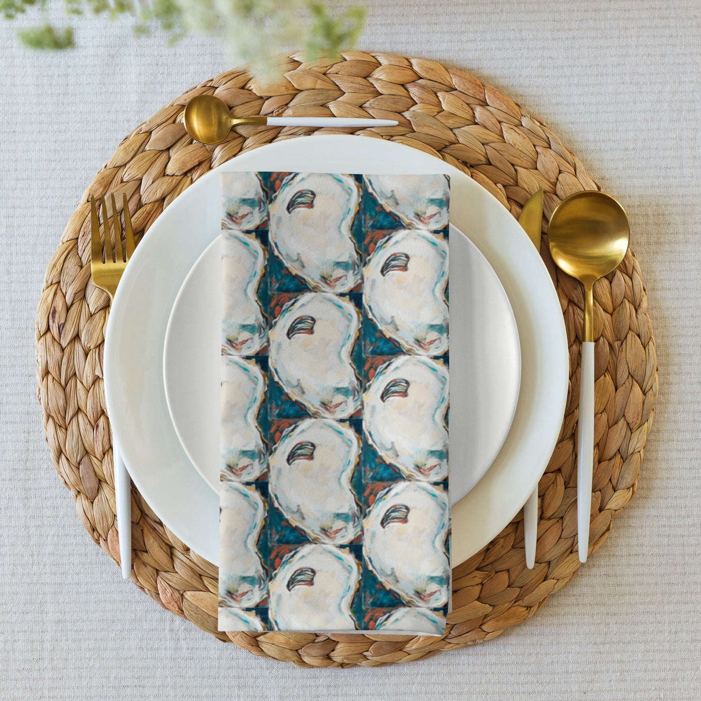 Chill Oysters Cloth napkin set