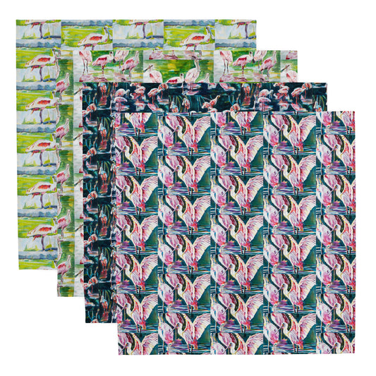 Roseate Spoonbills Cloth napkin set