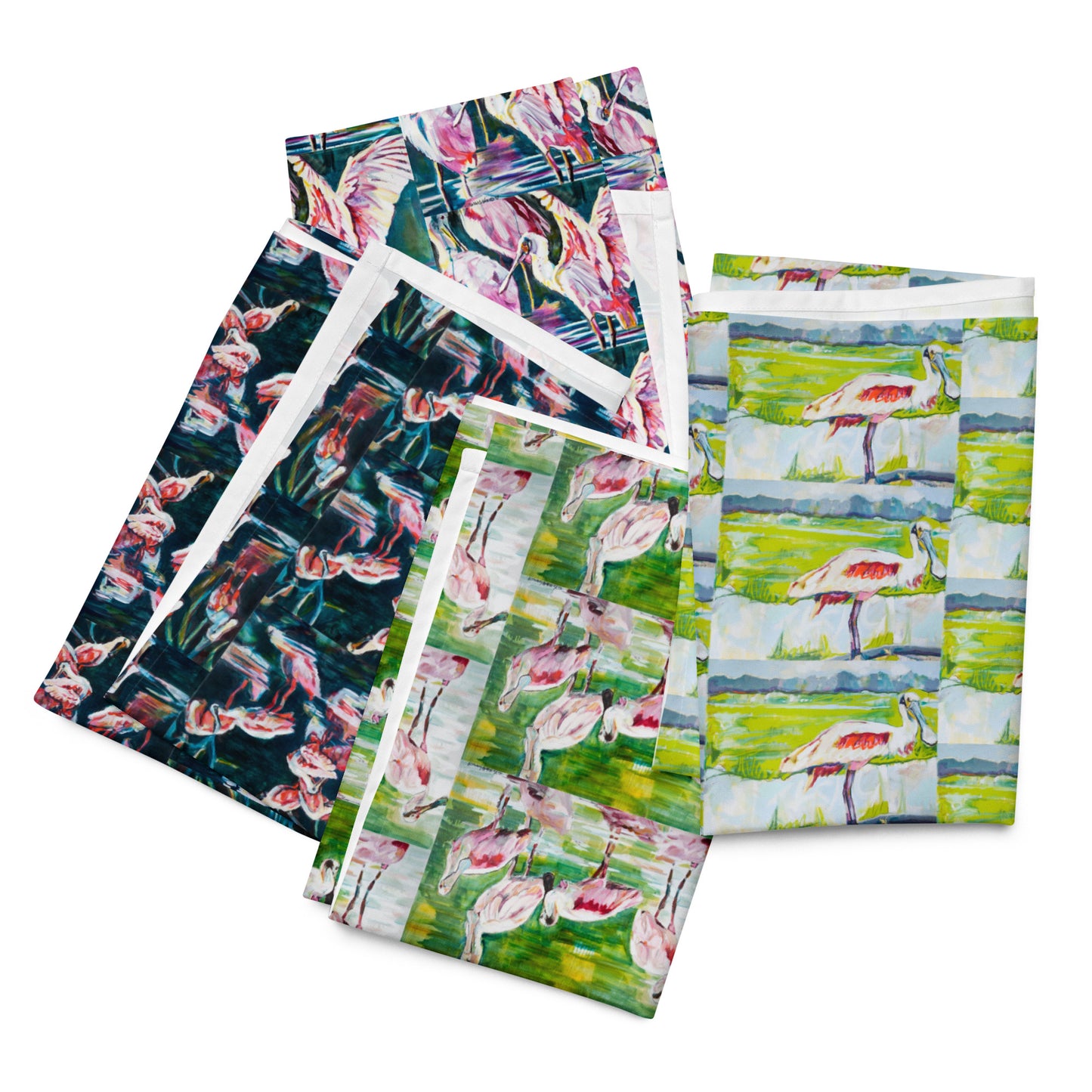 Roseate Spoonbills Cloth napkin set