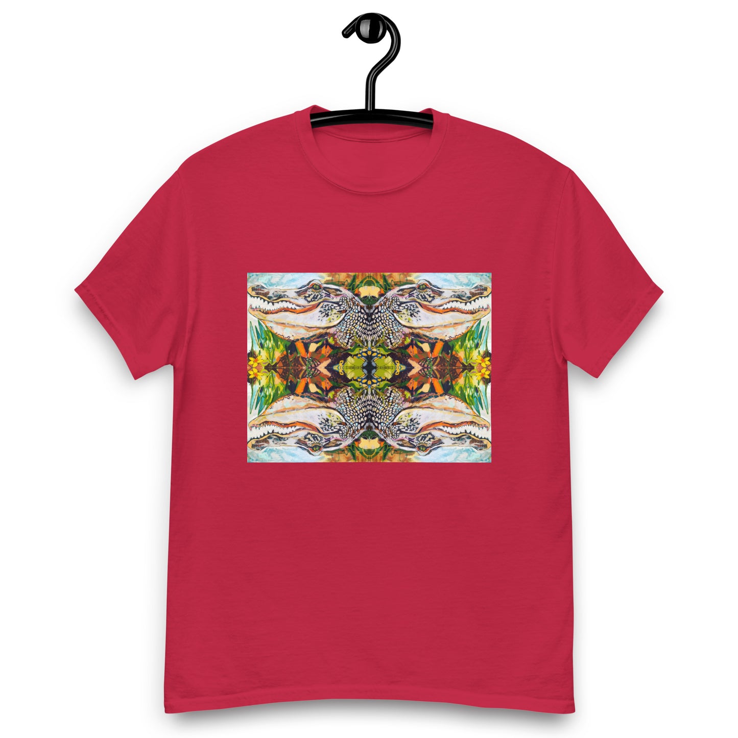 Groovy Gator Pattern Unisex classic tee