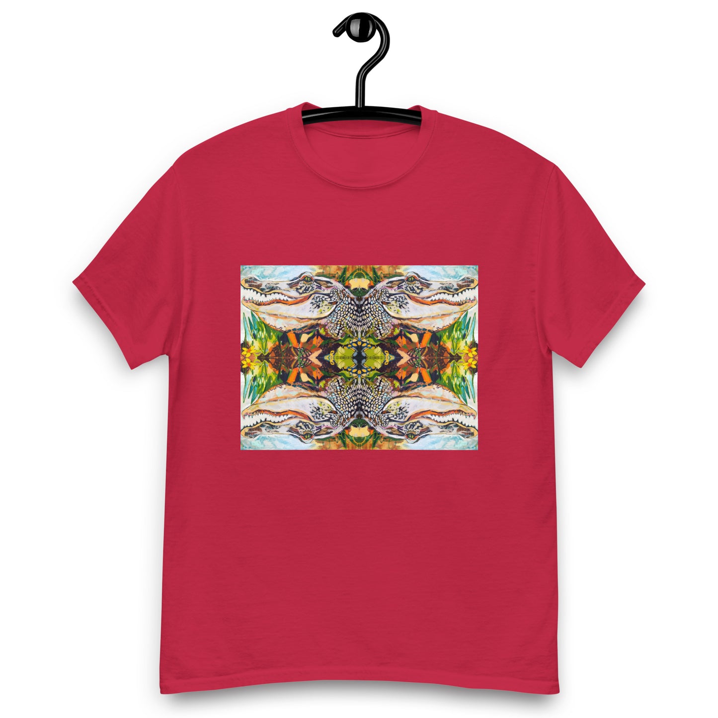 Groovy Gator Pattern Unisex  classic tee