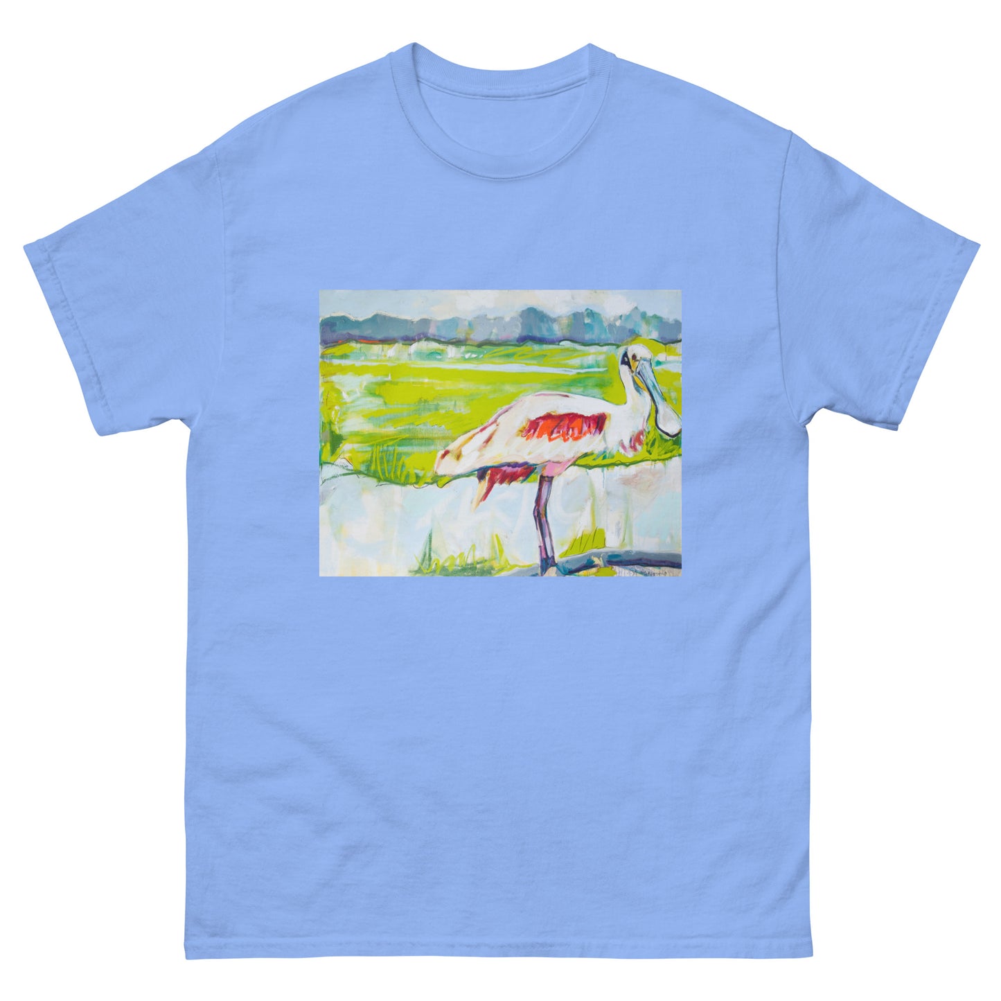 Roseate Spoonbill in His Sanctuary Unisex classic tee