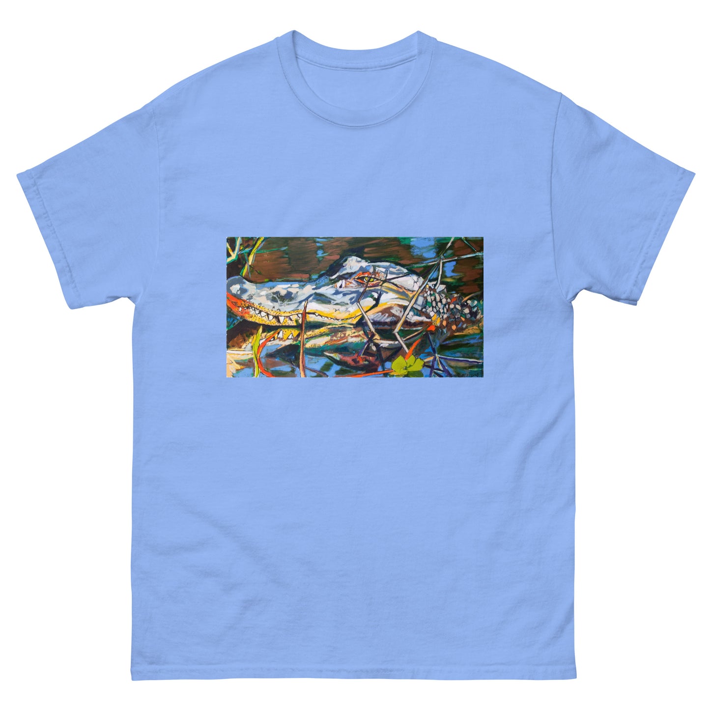 Gator in Bayou Brush Unisex classic tee