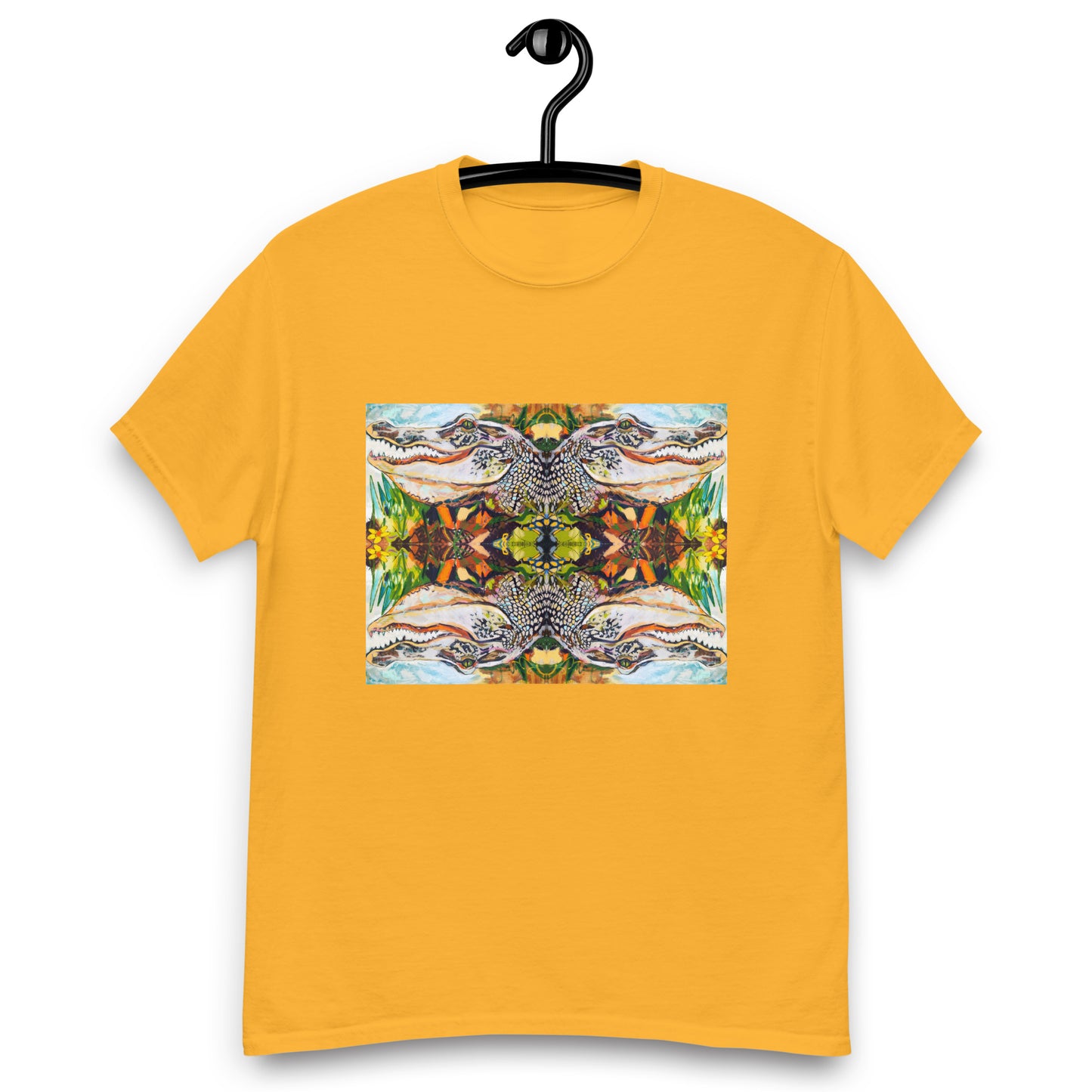 Groovy Gator Pattern Unisex  classic tee