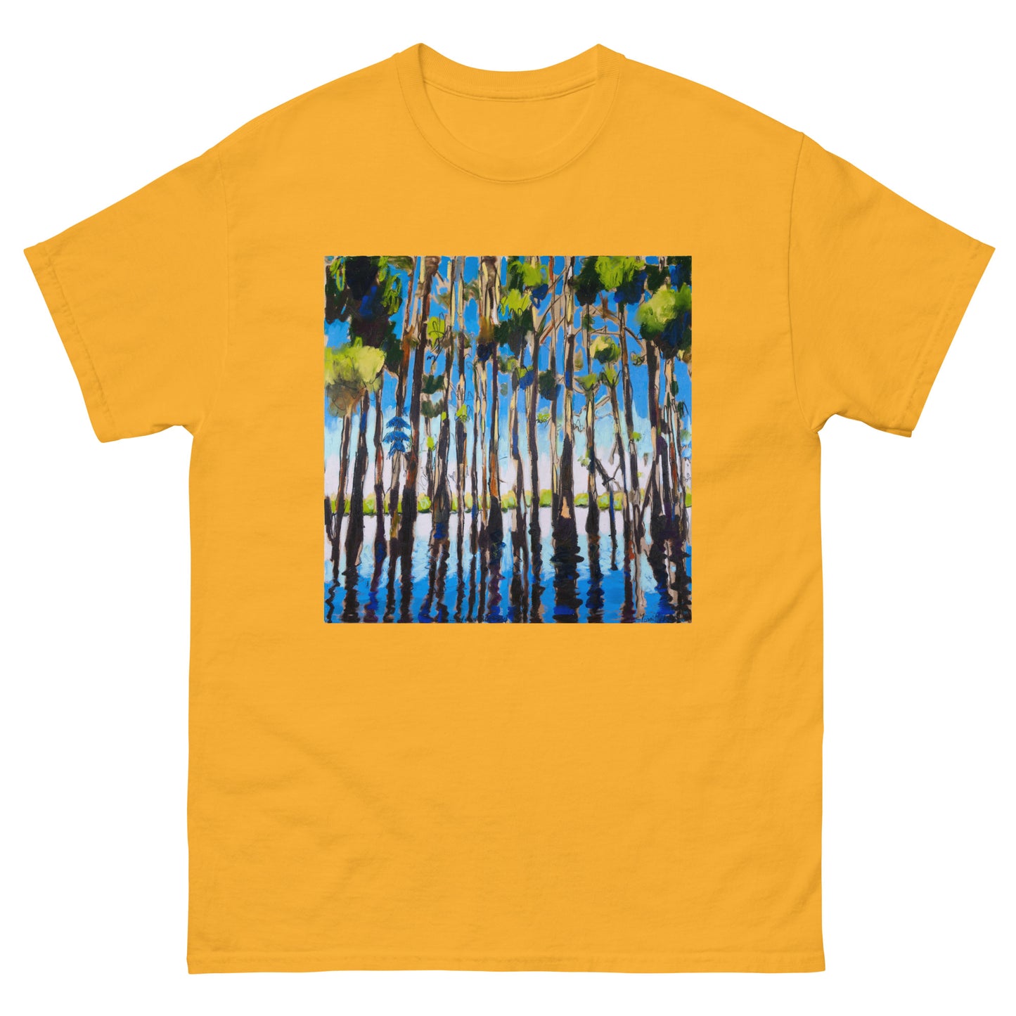 Square Cypress Reflections Unisex classic tee