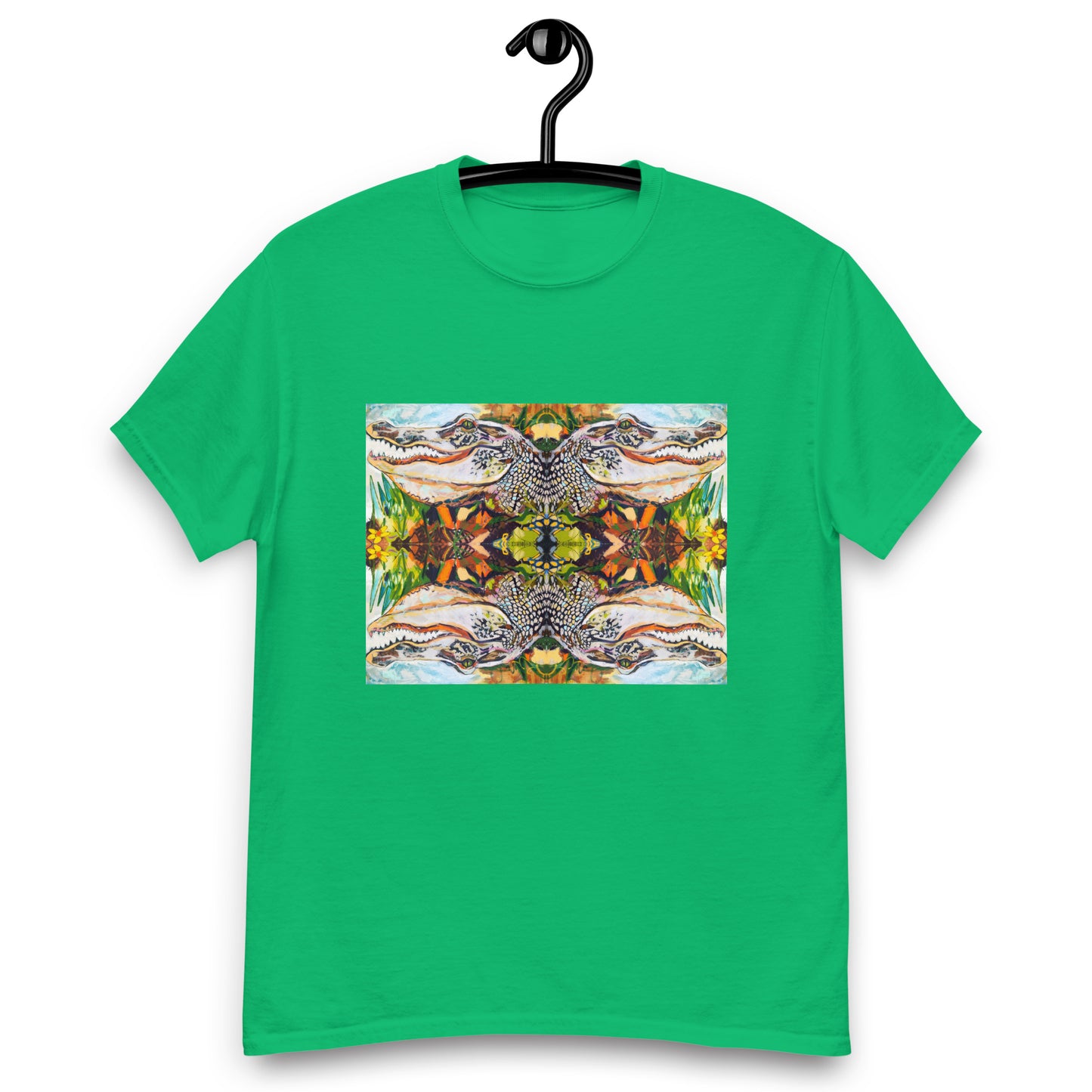 Groovy Gator Pattern Unisex classic tee