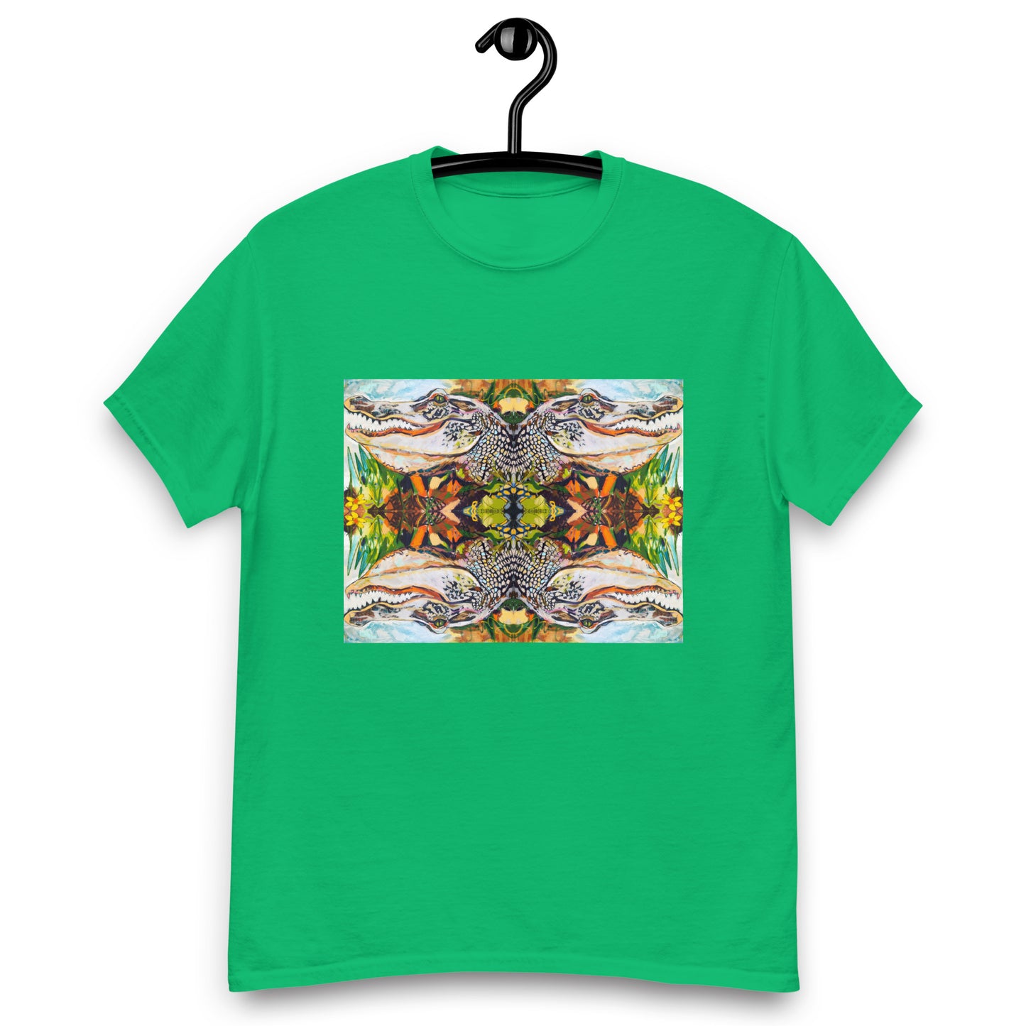 Groovy Gator Pattern Unisex  classic tee