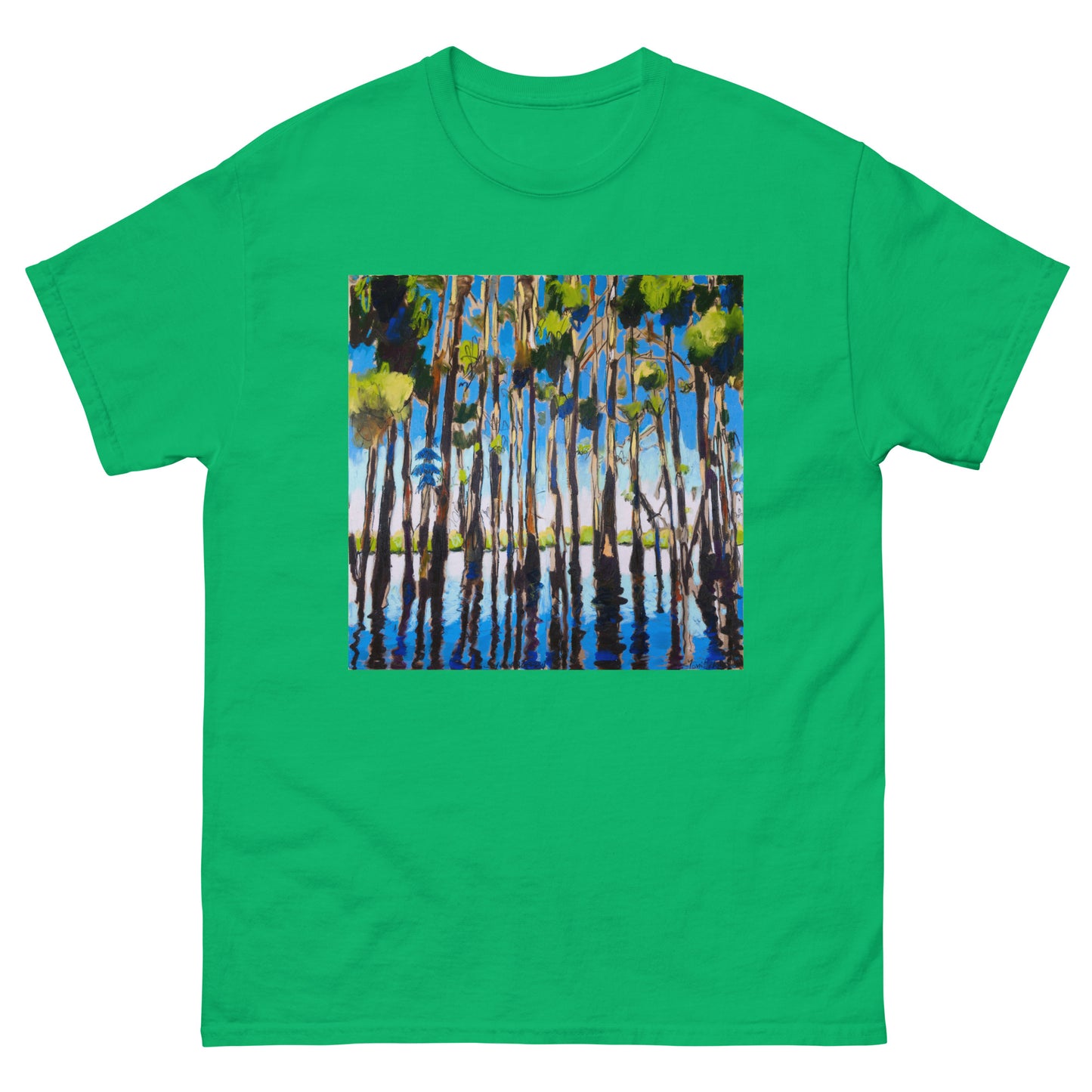 Square Cypress Reflections Unisex classic tee