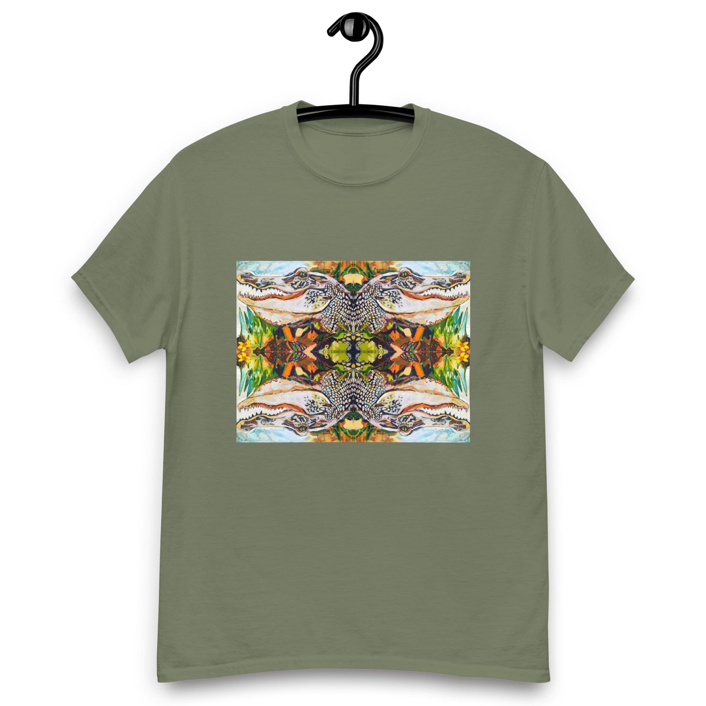 Groovy Gator Pattern Unisex classic tee