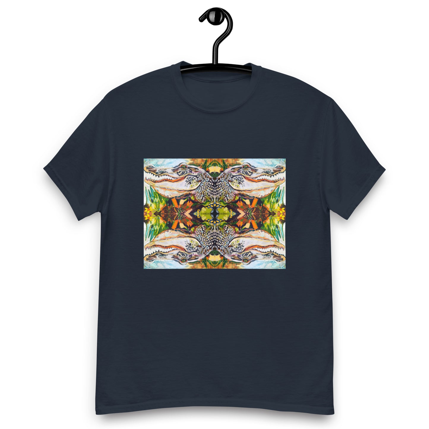 Groovy Gator Pattern Unisex  classic tee