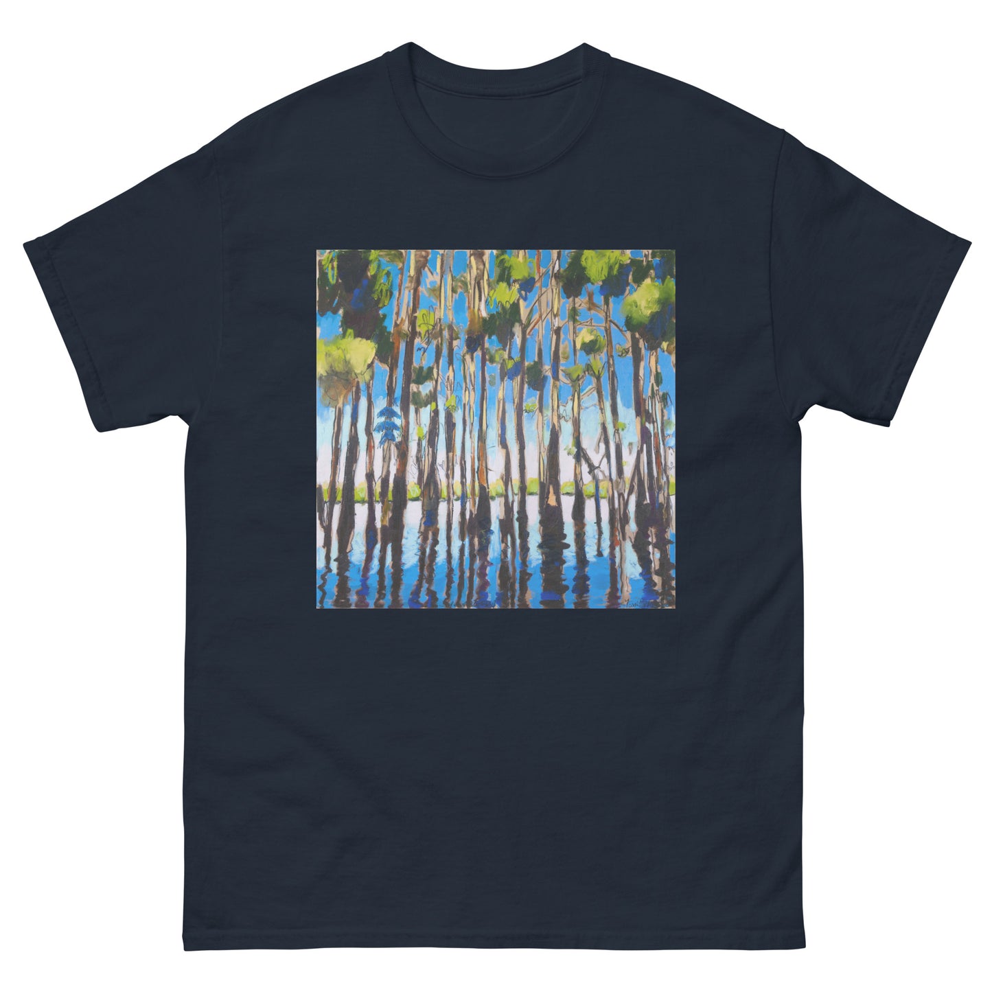 Square Cypress Reflections Unisex classic tee