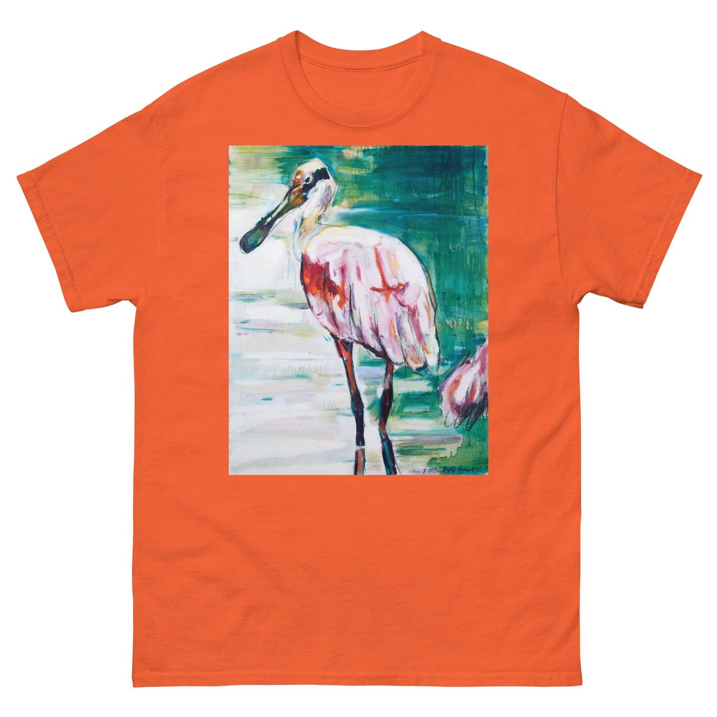 Roseate Spoonbill Unisex classic tee