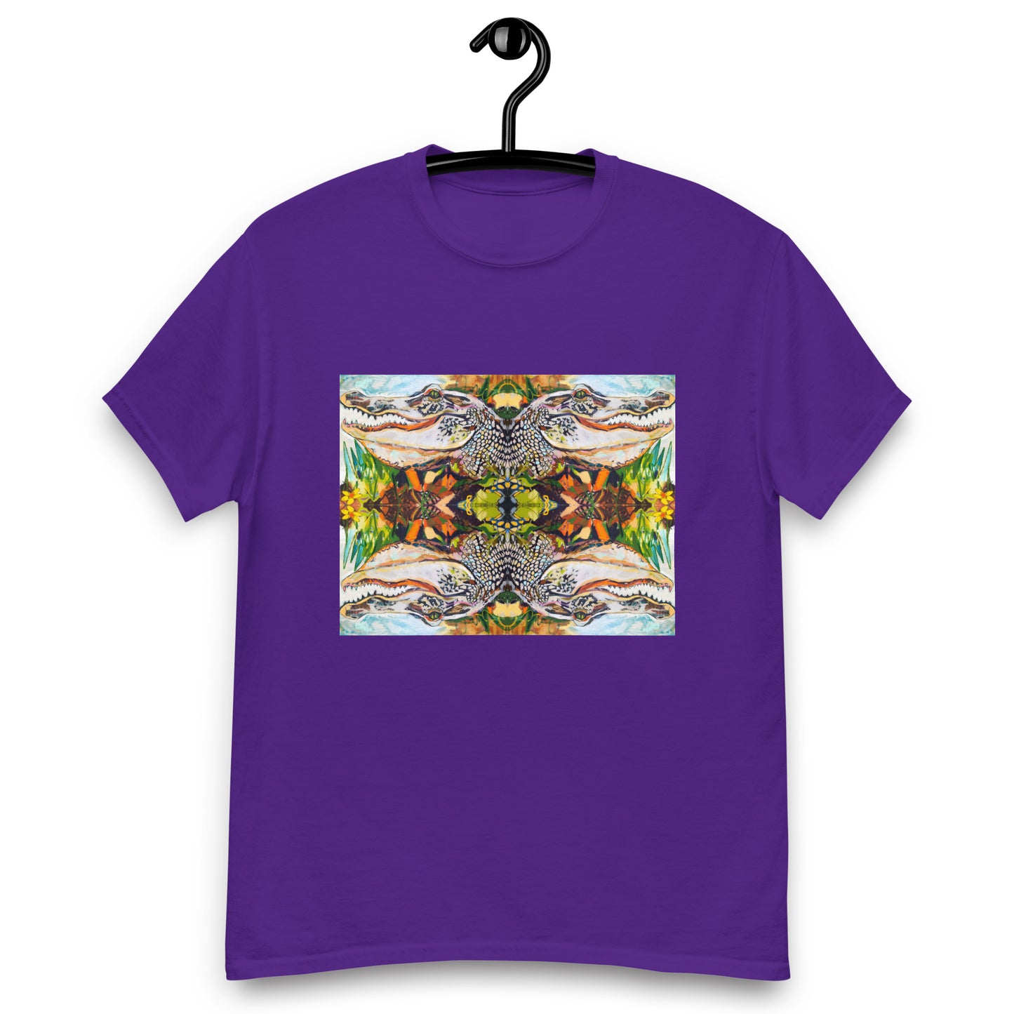 Groovy Gator Pattern Unisex classic tee